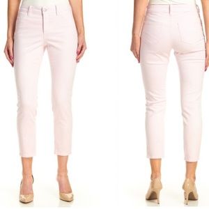 NWOT NYDJ Clarissa Ankle Light Pink Jeans Size 6P